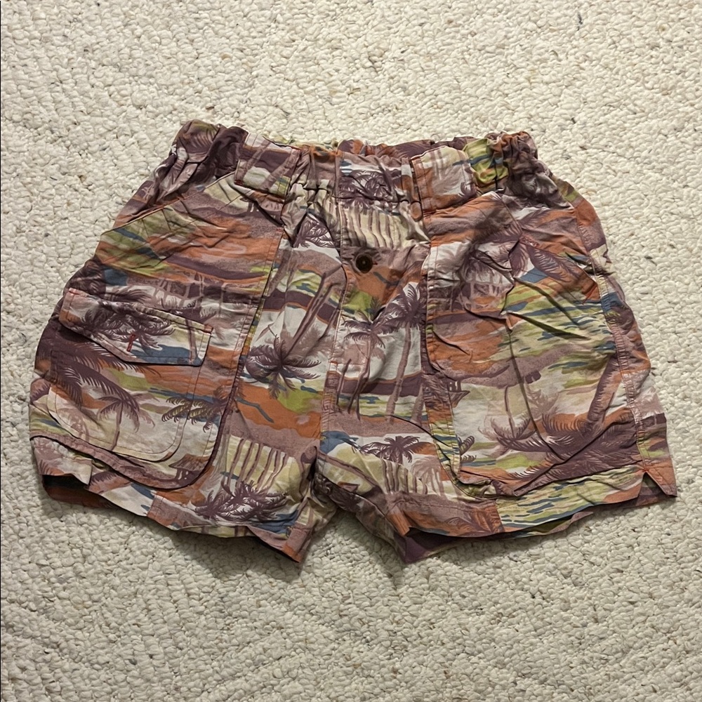 Tommy Bahama Multicolor Tropical Print Women Shorts